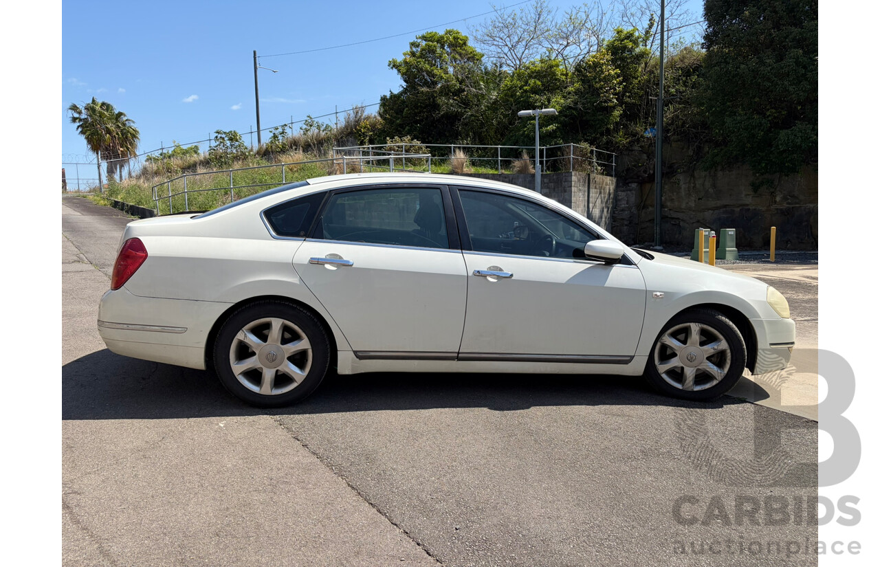 03/2009 Nissan Maxima ST-L J31 MY06 4d Sedan White 3.5L