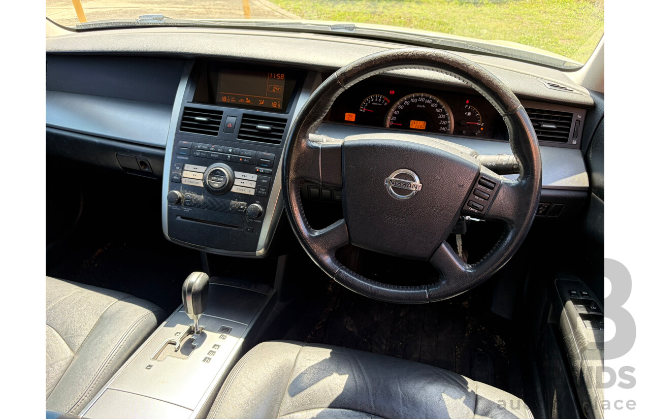 03/2009 Nissan Maxima ST-L J31 MY06 4d Sedan White 3.5L