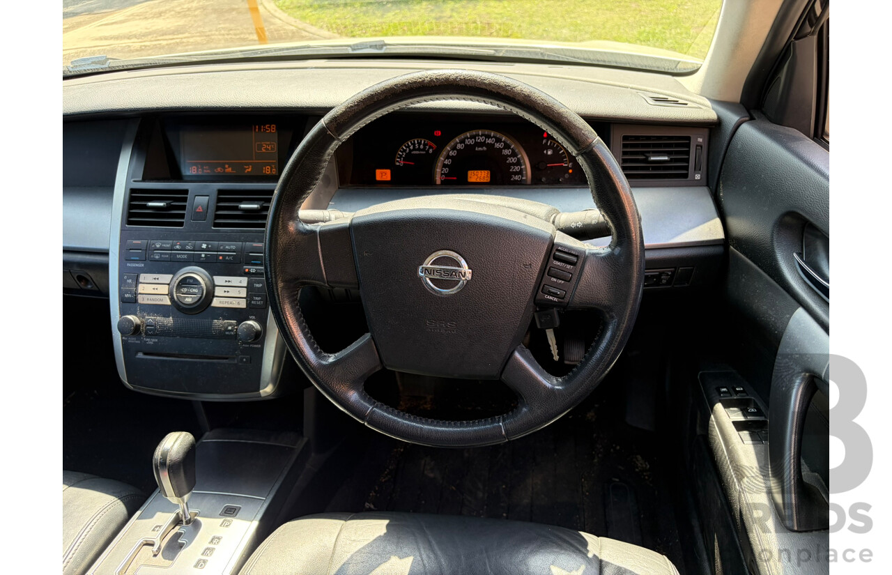 03/2009 Nissan Maxima ST-L J31 MY06 4d Sedan White 3.5L