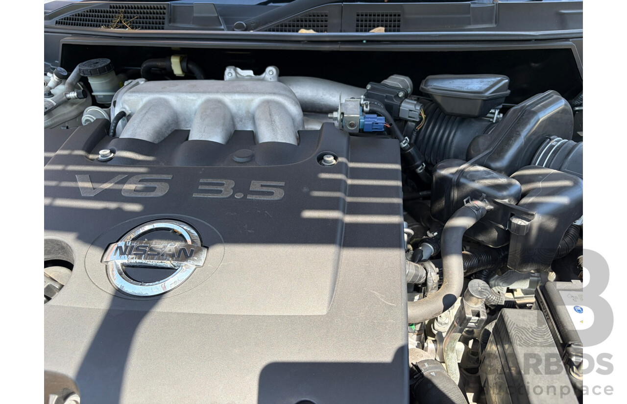 03/2009 Nissan Maxima ST-L J31 MY06 4d Sedan White 3.5L