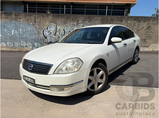 03/2009 Nissan Maxima ST-L J31 MY06 4d Sedan White 3.5L