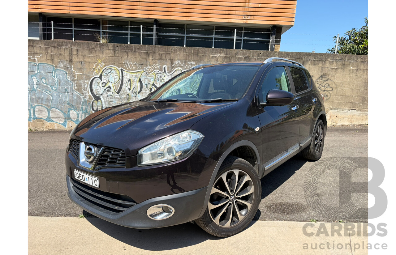 06/2014 Nissan Dualis Ti-L J10 MY13 4d Wagon Nightshade Purple 2.0L