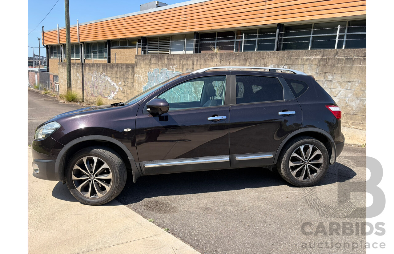 06/2014 Nissan Dualis Ti-L J10 MY13 4d Wagon Nightshade Purple 2.0L