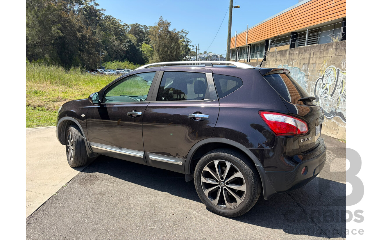 06/2014 Nissan Dualis Ti-L J10 MY13 4d Wagon Nightshade Purple 2.0L