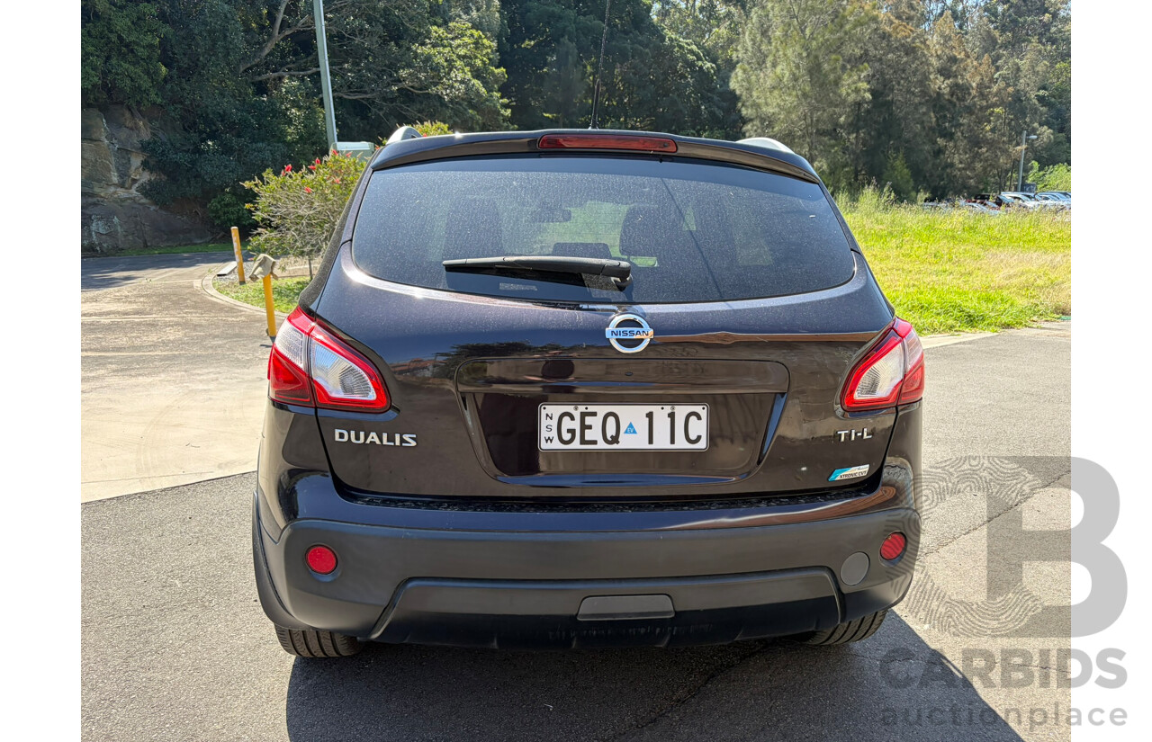 06/2014 Nissan Dualis Ti-L J10 MY13 4d Wagon Nightshade Purple 2.0L