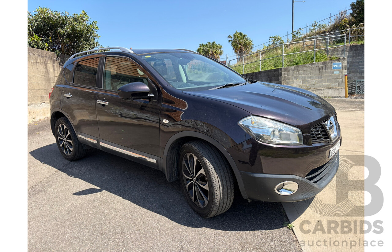 06/2014 Nissan Dualis Ti-L J10 MY13 4d Wagon Nightshade Purple 2.0L