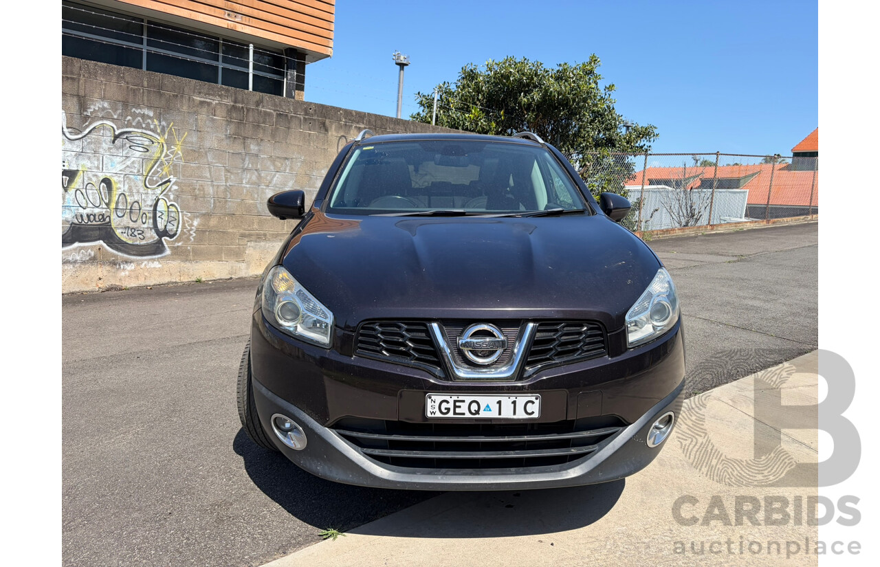 06/2014 Nissan Dualis Ti-L J10 MY13 4d Wagon Nightshade Purple 2.0L