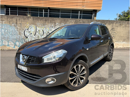 06/2014 Nissan Dualis Ti-L J10 MY13 4d Wagon Nightshade Purple 2.0L
