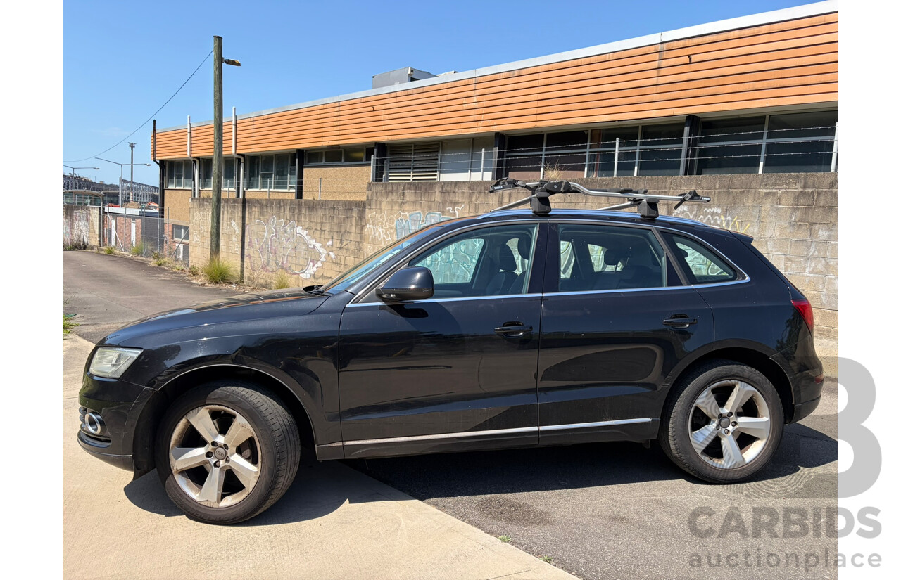 08/2013 Audi Q5 3.0 TDI QUATTRO (AWD) 8R MY14 4d Wagon Black 3.0L