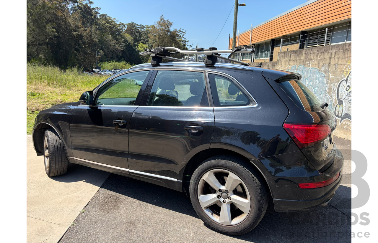 08/2013 Audi Q5 3.0 TDI QUATTRO (AWD) 8R MY14 4d Wagon Black 3.0L