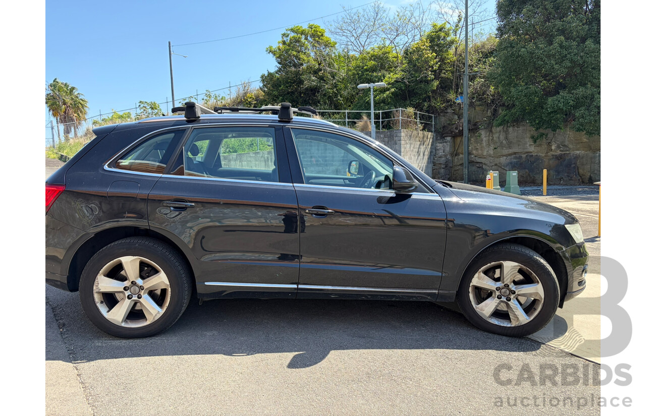 08/2013 Audi Q5 3.0 TDI QUATTRO (AWD) 8R MY14 4d Wagon Black 3.0L