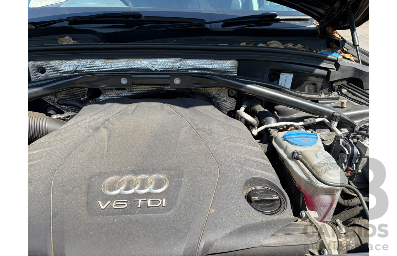08/2013 Audi Q5 3.0 TDI QUATTRO (AWD) 8R MY14 4d Wagon Black 3.0L