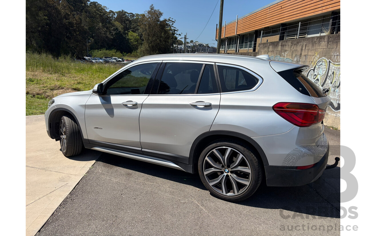03/2016 BMW X1 xDRIVE 25i (AWD) F48 4d Wagon Silver 2.0L