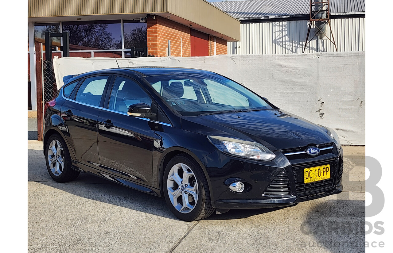 12/2012 Ford Focus Sport LW 5d Hatchback Black 2.0L