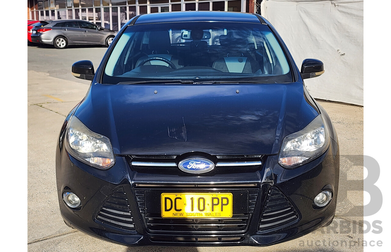 12/2012 Ford Focus Sport LW 5d Hatchback Black 2.0L