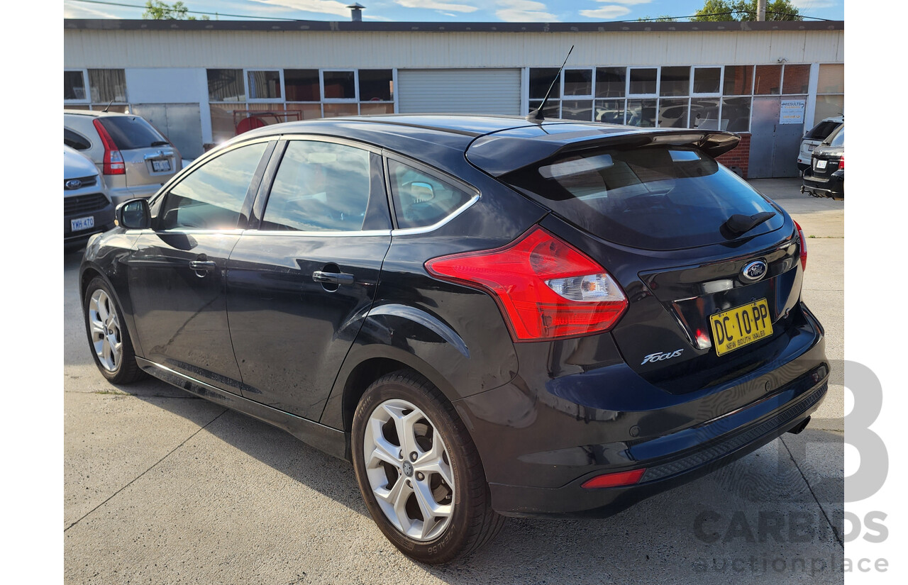 12/2012 Ford Focus Sport LW 5d Hatchback Black 2.0L