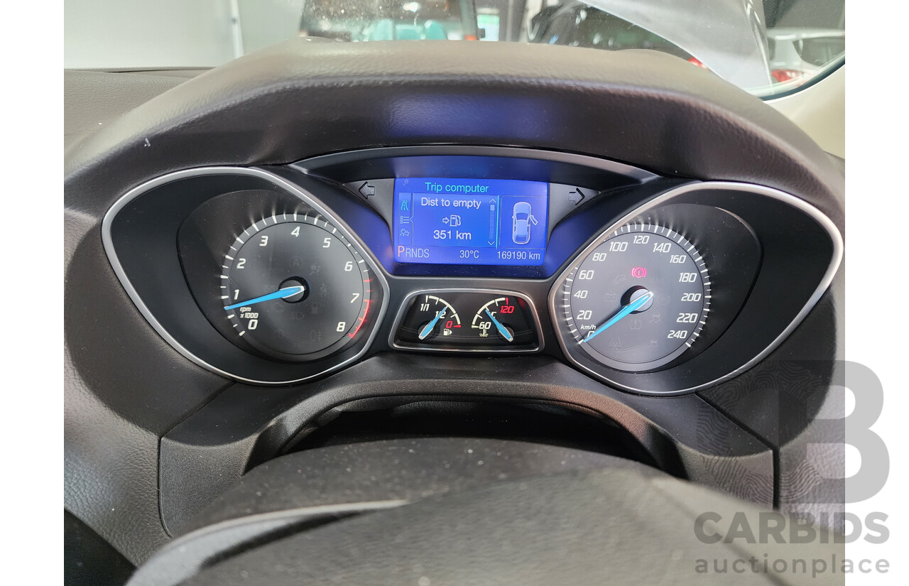 12/2012 Ford Focus Sport LW 5d Hatchback Black 2.0L