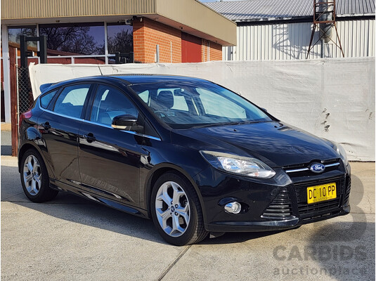 12/2012 Ford Focus Sport LW 5d Hatchback Black 2.0L