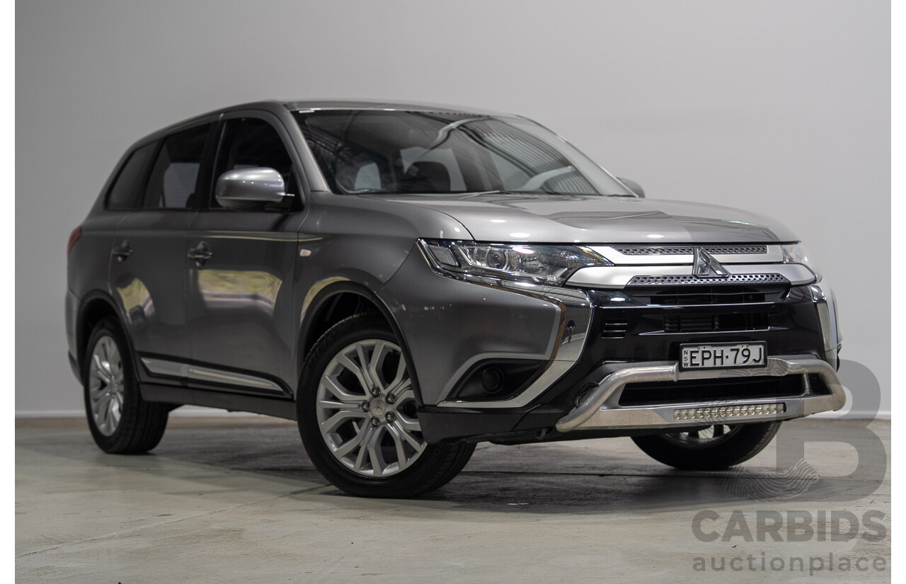 06/2021 Mitsubishi Outlander ES ZL MY21 4d Wagon Grey 2.4L - 7 Seater