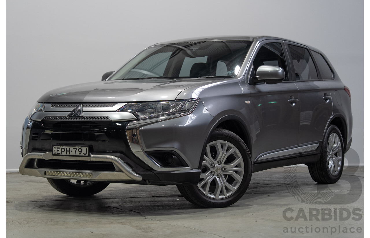 06/2021 Mitsubishi Outlander ES ZL MY21 4d Wagon Grey 2.4L - 7 Seater