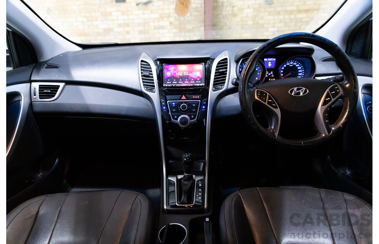 08/2015 Hyundai I30 ACTIVE X GD3 SERIES 2 5d Hatchback White 1.8L