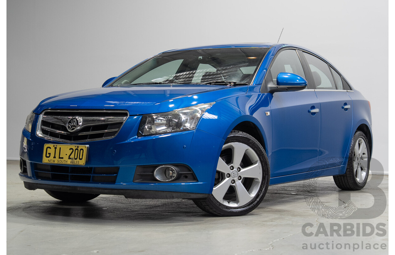 12/2010 Holden Cruze CDX JG 4d Sedan Blue 1.8L