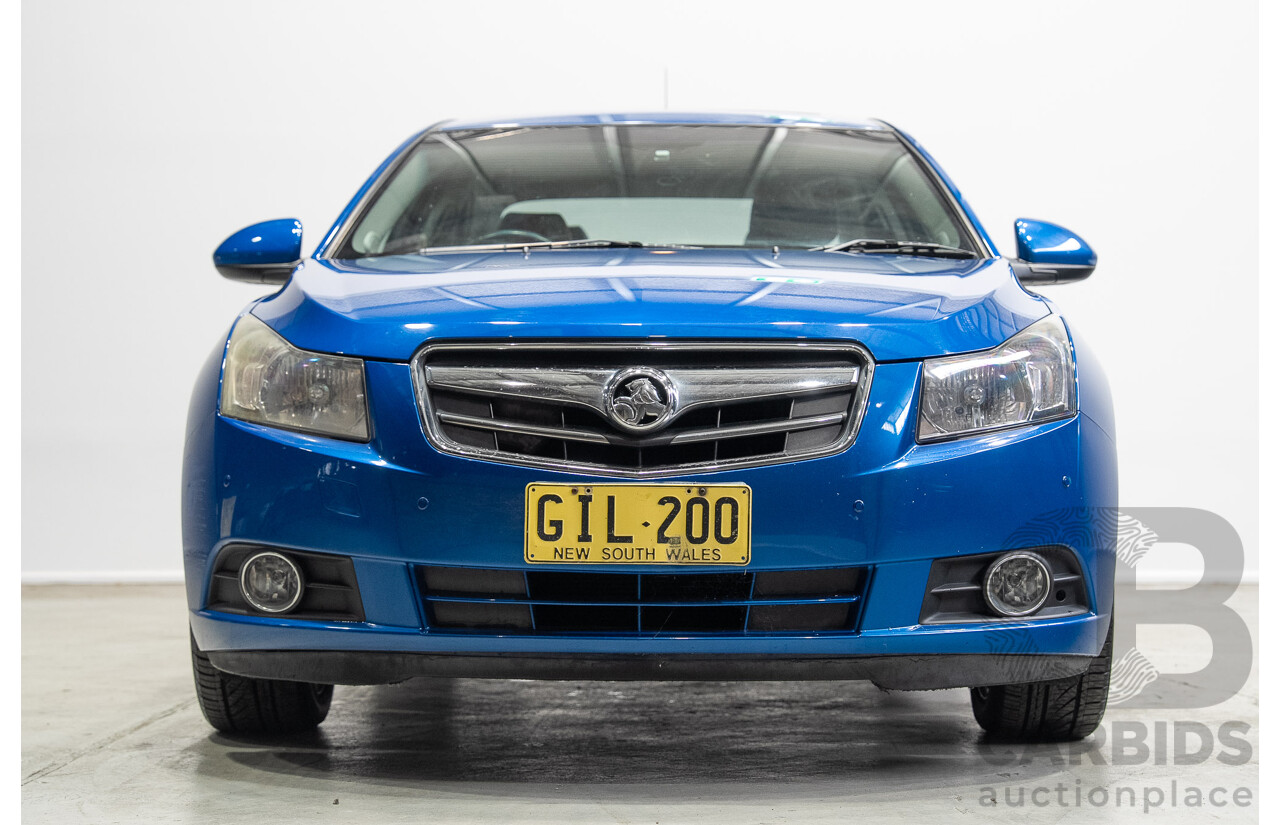 12/2010 Holden Cruze CDX JG 4d Sedan Blue 1.8L