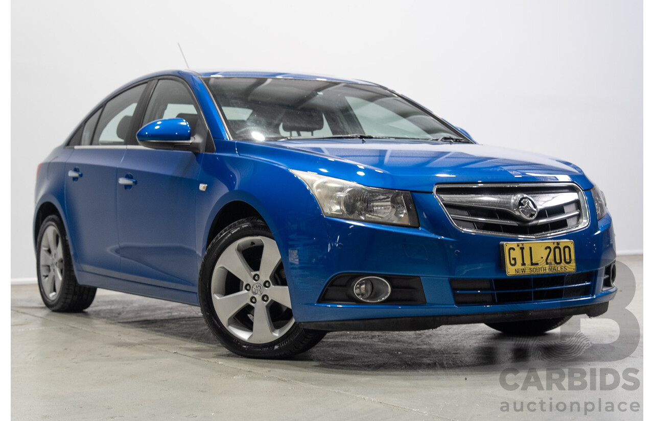12/2010 Holden Cruze CDX JG 4d Sedan Blue 1.8L