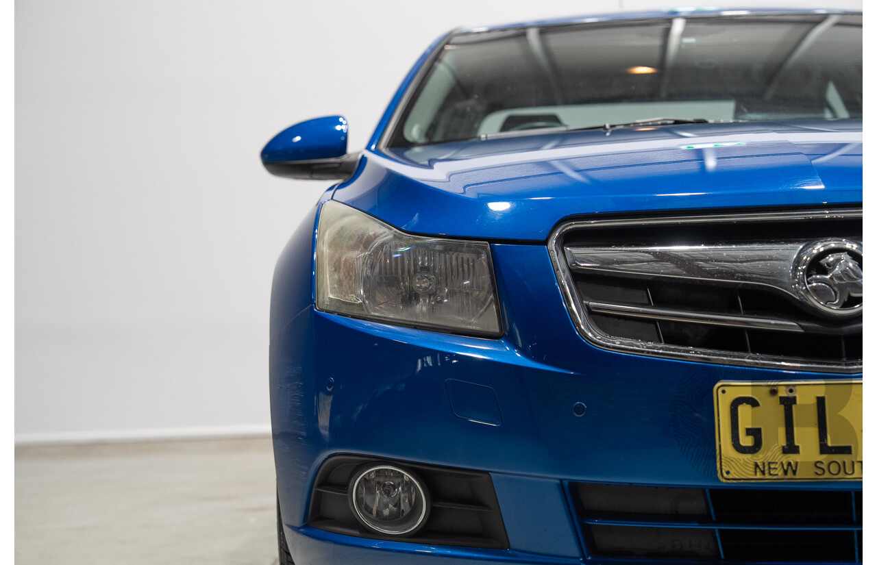 12/2010 Holden Cruze CDX JG 4d Sedan Blue 1.8L