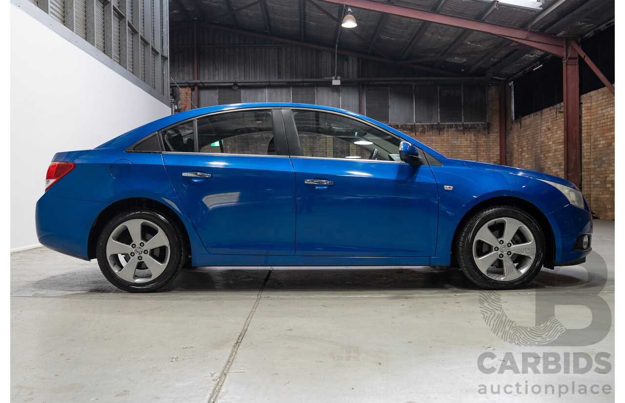 12/2010 Holden Cruze CDX JG 4d Sedan Blue 1.8L