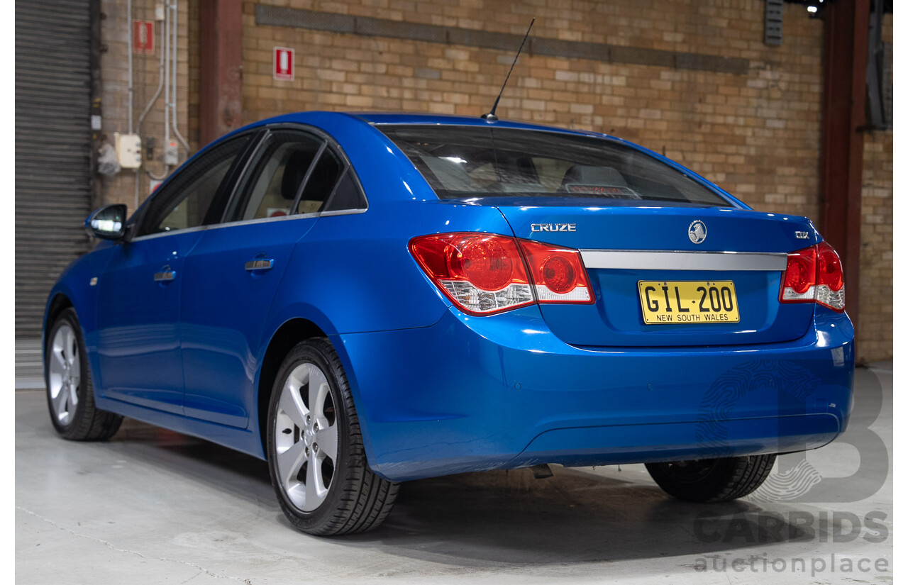 12/2010 Holden Cruze CDX JG 4d Sedan Blue 1.8L