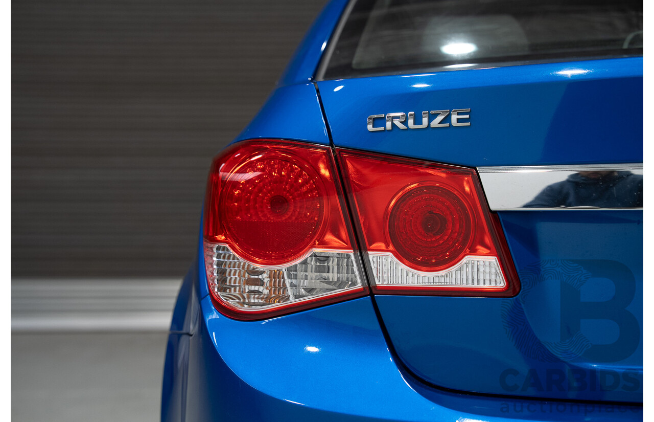 12/2010 Holden Cruze CDX JG 4d Sedan Blue 1.8L