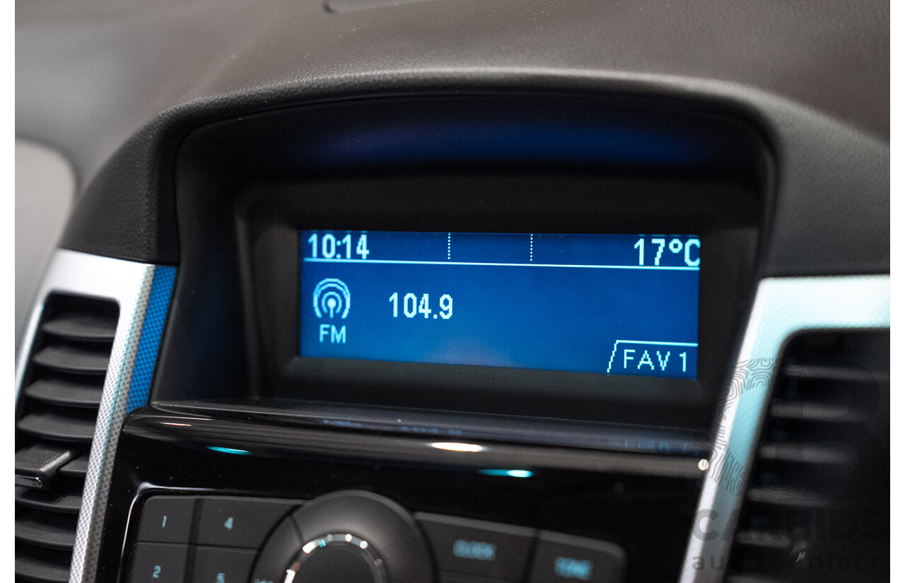 12/2010 Holden Cruze CDX JG 4d Sedan Blue 1.8L