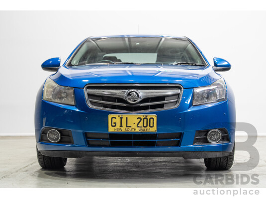 12/2010 Holden Cruze CDX JG 4d Sedan Blue 1.8L