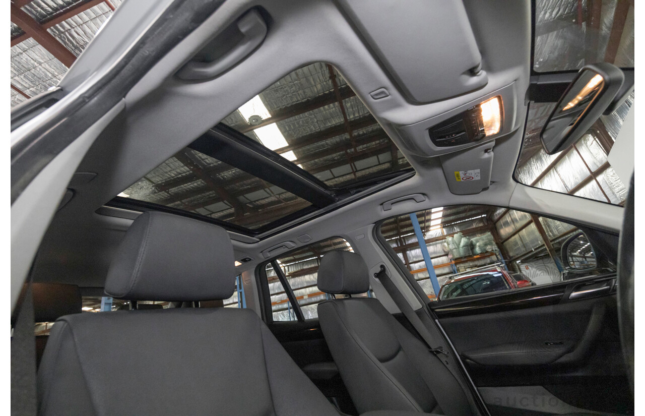 7/2015 BMW X3 xDrive20d (AWD) F25 MY15 4d Wagon Glacier Silver Metallic Turbo Diesel 2.0L