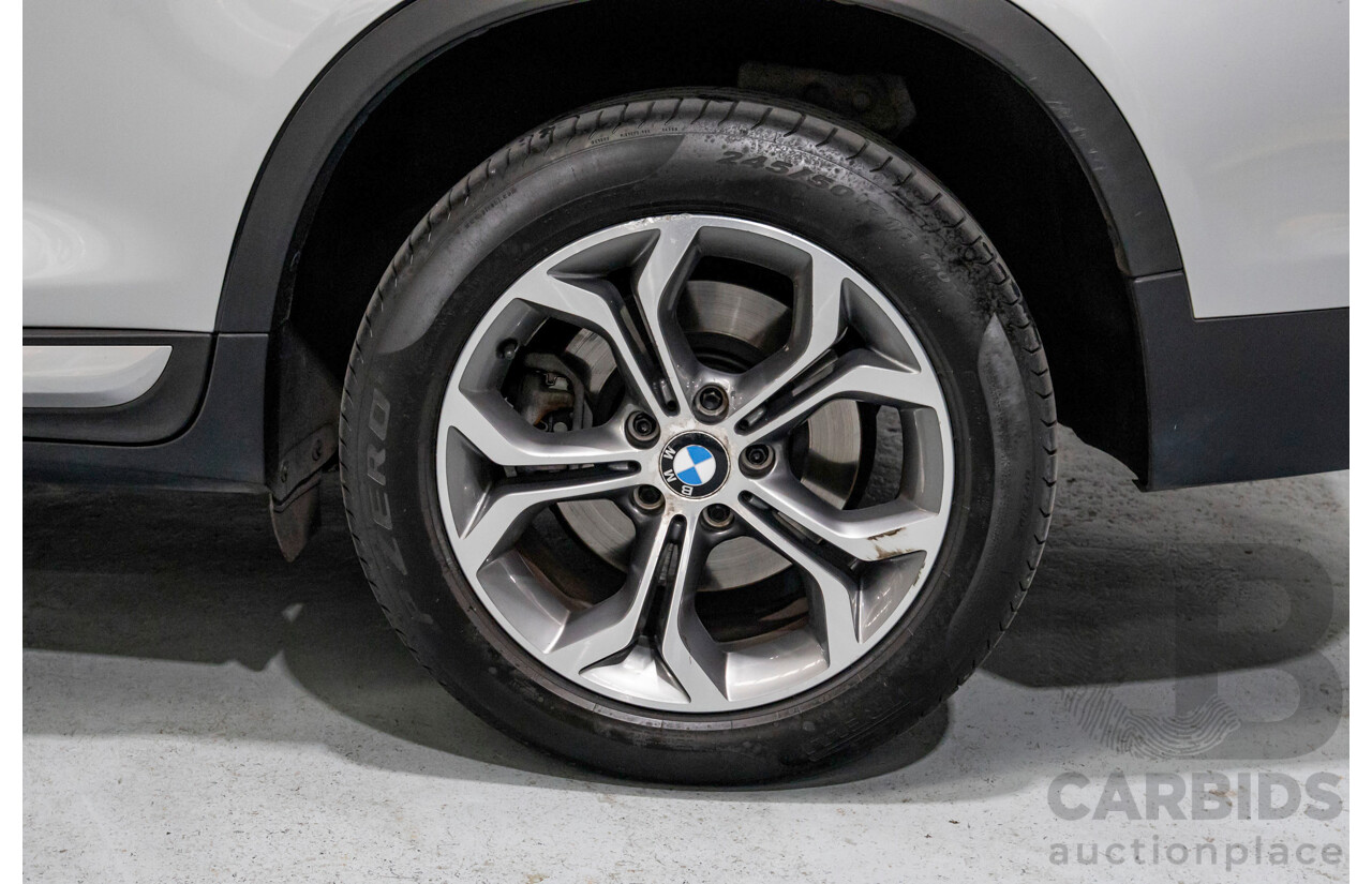 7/2015 BMW X3 xDrive20d (AWD) F25 MY15 4d Wagon Glacier Silver Metallic Turbo Diesel 2.0L