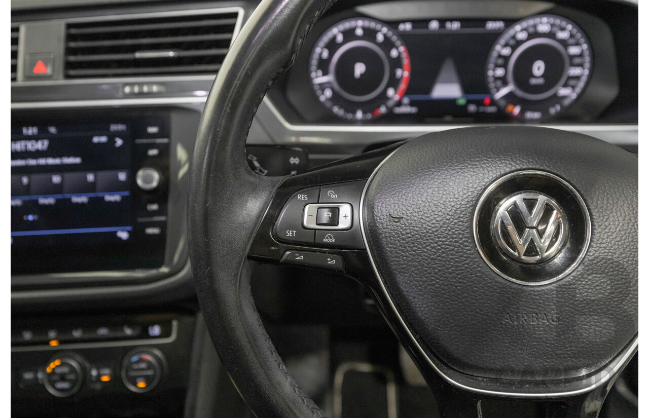 6/2018 Volkswagen Tiguan 110 TSI Comfortline 5NA MY18 4d Wagon Pure White Turbo 1.4L