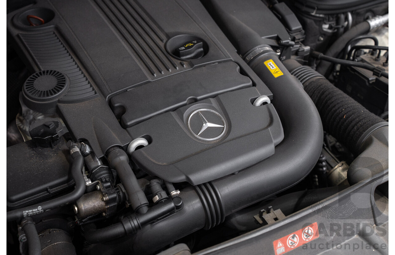 07/2013 Mercedes-Benz C200 BE W204 MY13 4d Sedan White 1.8L