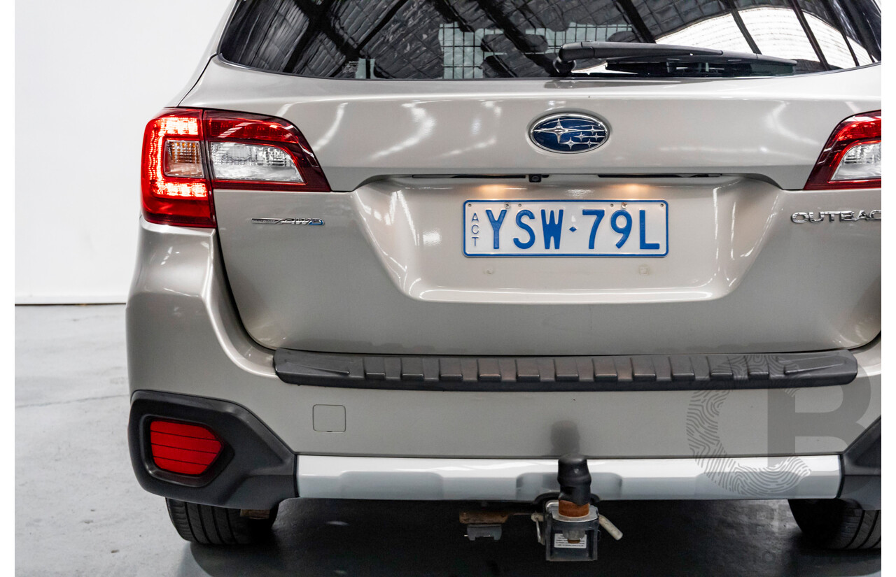 11/2017 Subaru Outback 2.5i Premium (AWD) MY17 4D Wagon Tungsten Metallic 2.5L
