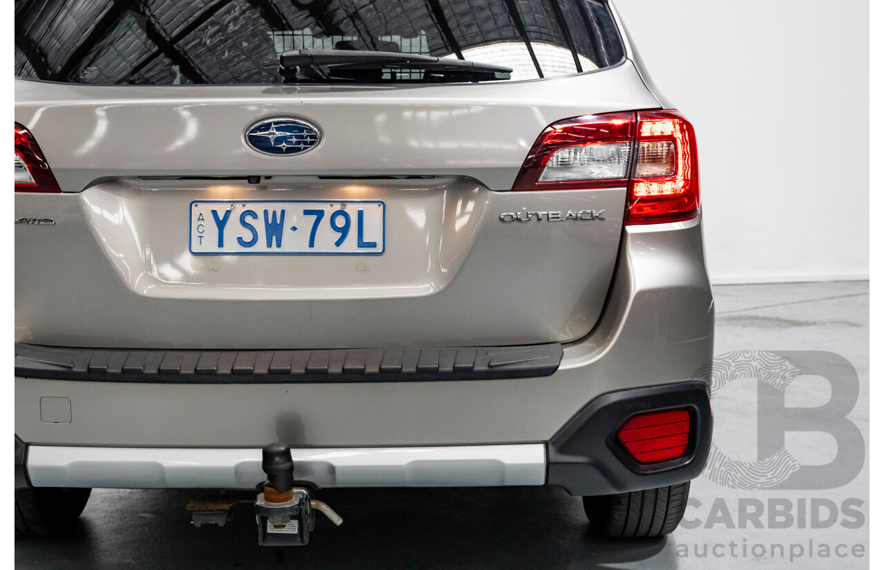 11/2017 Subaru Outback 2.5i Premium (AWD) MY17 4D Wagon Tungsten Metallic 2.5L