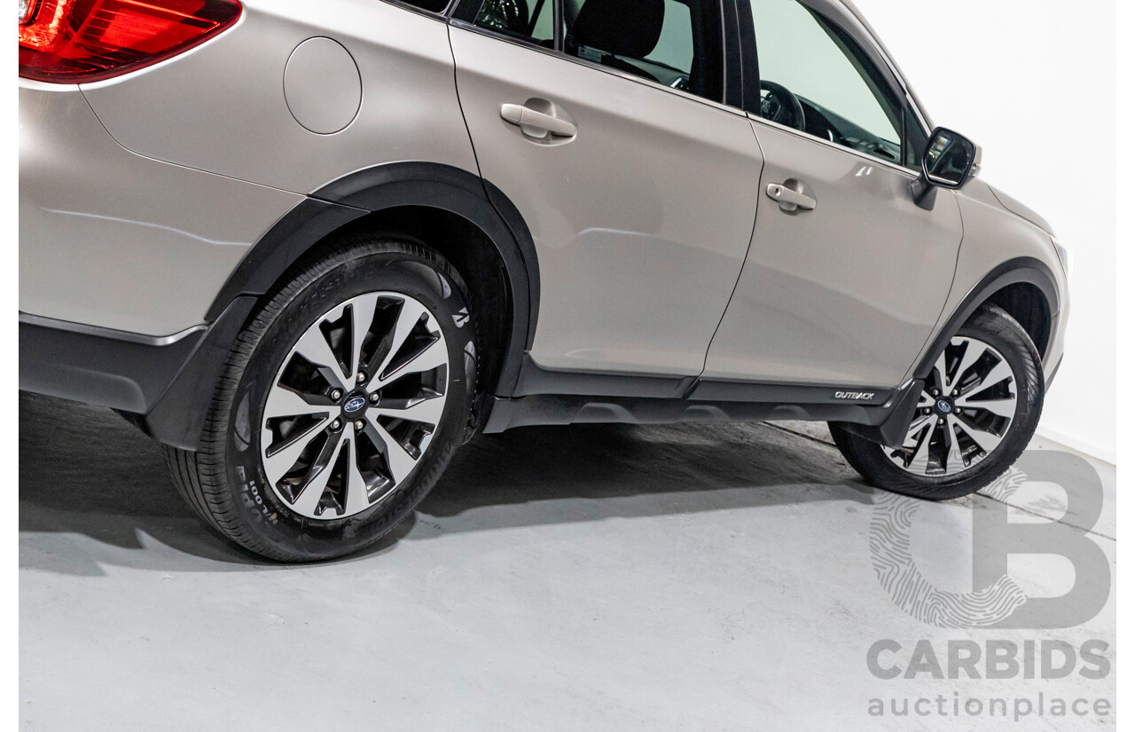 11/2017 Subaru Outback 2.5i Premium (AWD) MY17 4D Wagon Tungsten Metallic 2.5L