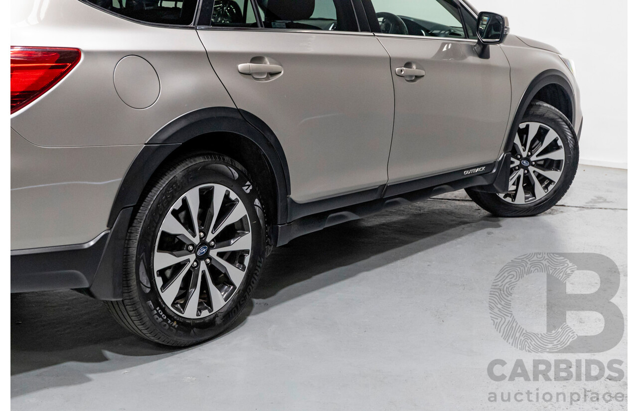 11/2017 Subaru Outback 2.5i Premium (AWD) MY17 4D Wagon Tungsten Metallic 2.5L