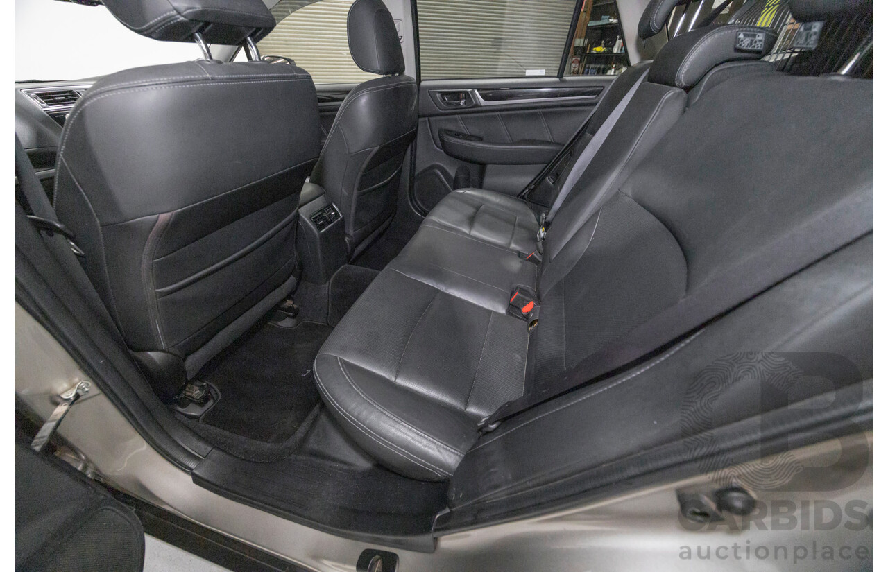 11/2017 Subaru Outback 2.5i Premium (AWD) MY17 4D Wagon Tungsten Metallic 2.5L