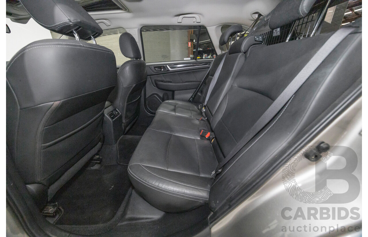 11/2017 Subaru Outback 2.5i Premium (AWD) MY17 4D Wagon Tungsten Metallic 2.5L