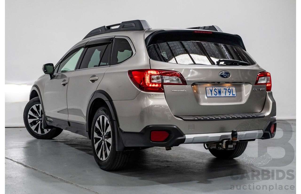 11/2017 Subaru Outback 2.5i Premium (AWD) MY17 4D Wagon Tungsten Metallic 2.5L