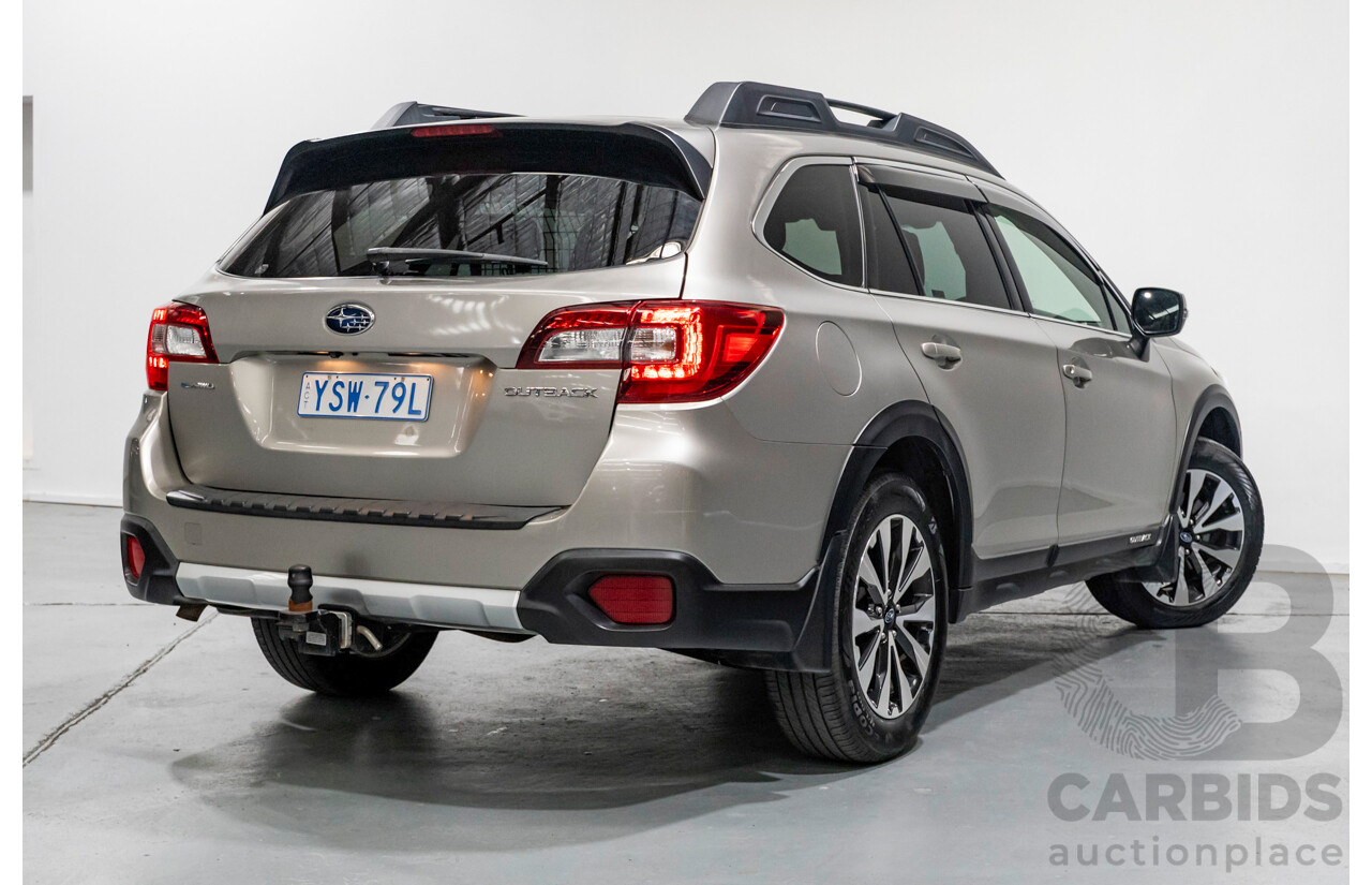 11/2017 Subaru Outback 2.5i Premium (AWD) MY17 4D Wagon Tungsten Metallic 2.5L