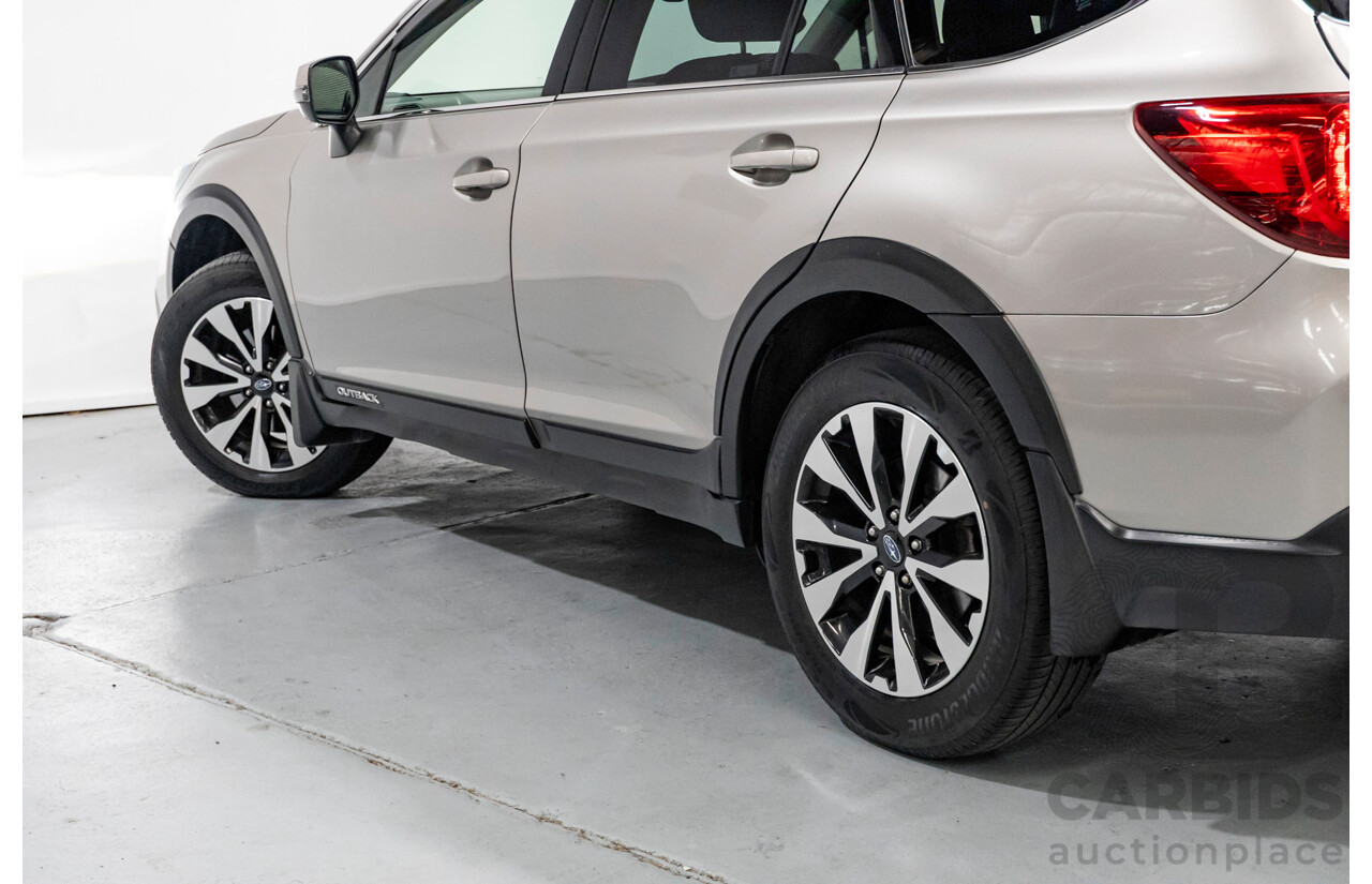 11/2017 Subaru Outback 2.5i Premium (AWD) MY17 4D Wagon Tungsten Metallic 2.5L