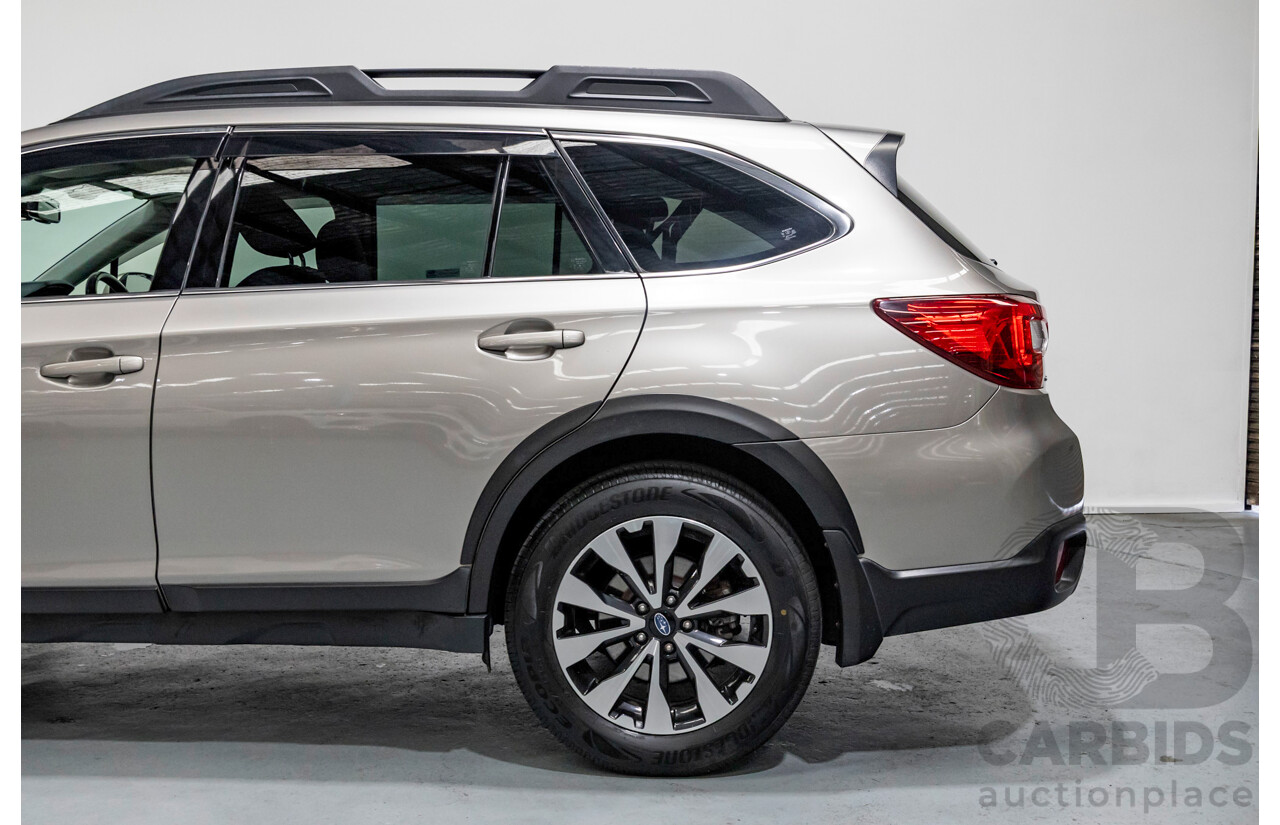 11/2017 Subaru Outback 2.5i Premium (AWD) MY17 4D Wagon Tungsten Metallic 2.5L