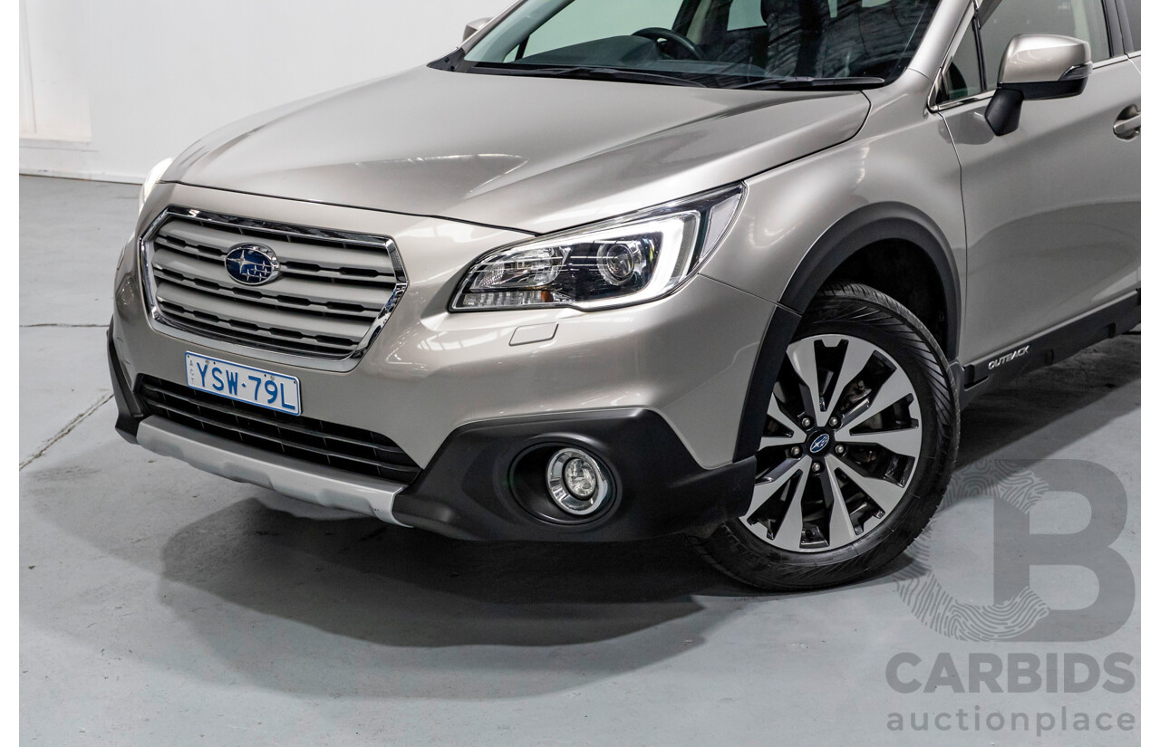 11/2017 Subaru Outback 2.5i Premium (AWD) MY17 4D Wagon Tungsten Metallic 2.5L