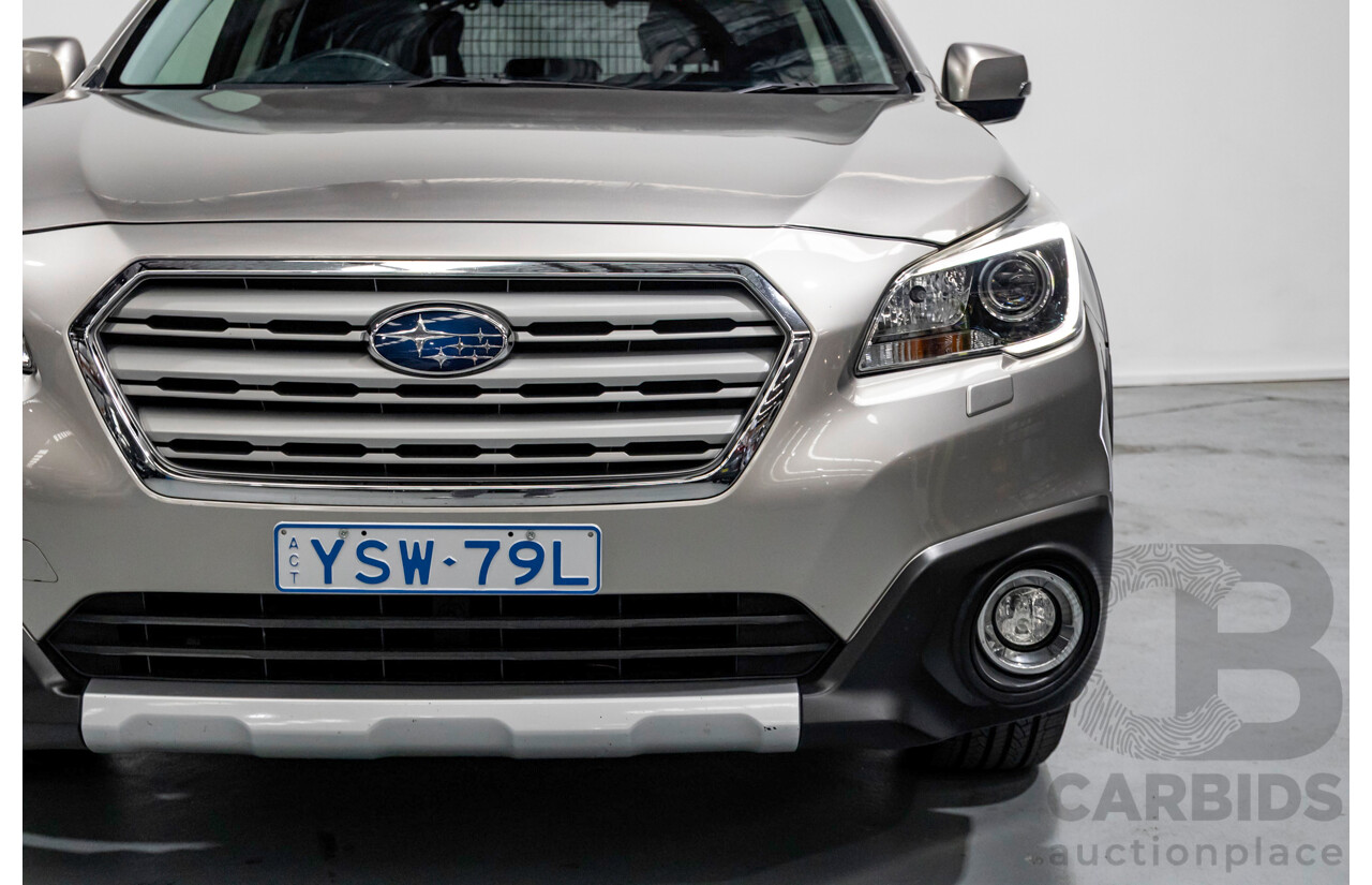 11/2017 Subaru Outback 2.5i Premium (AWD) MY17 4D Wagon Tungsten Metallic 2.5L